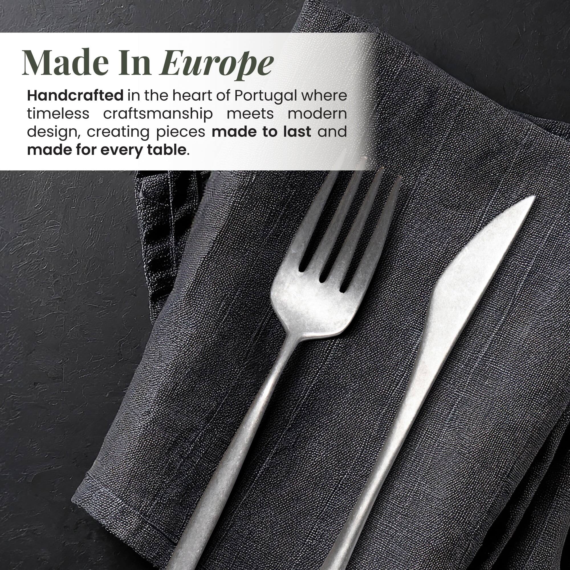 Made In Europe

Handcrafted in the heart of Portugal where timeless craftsmanship meets modern design, creating pieces made to last and made for every table.