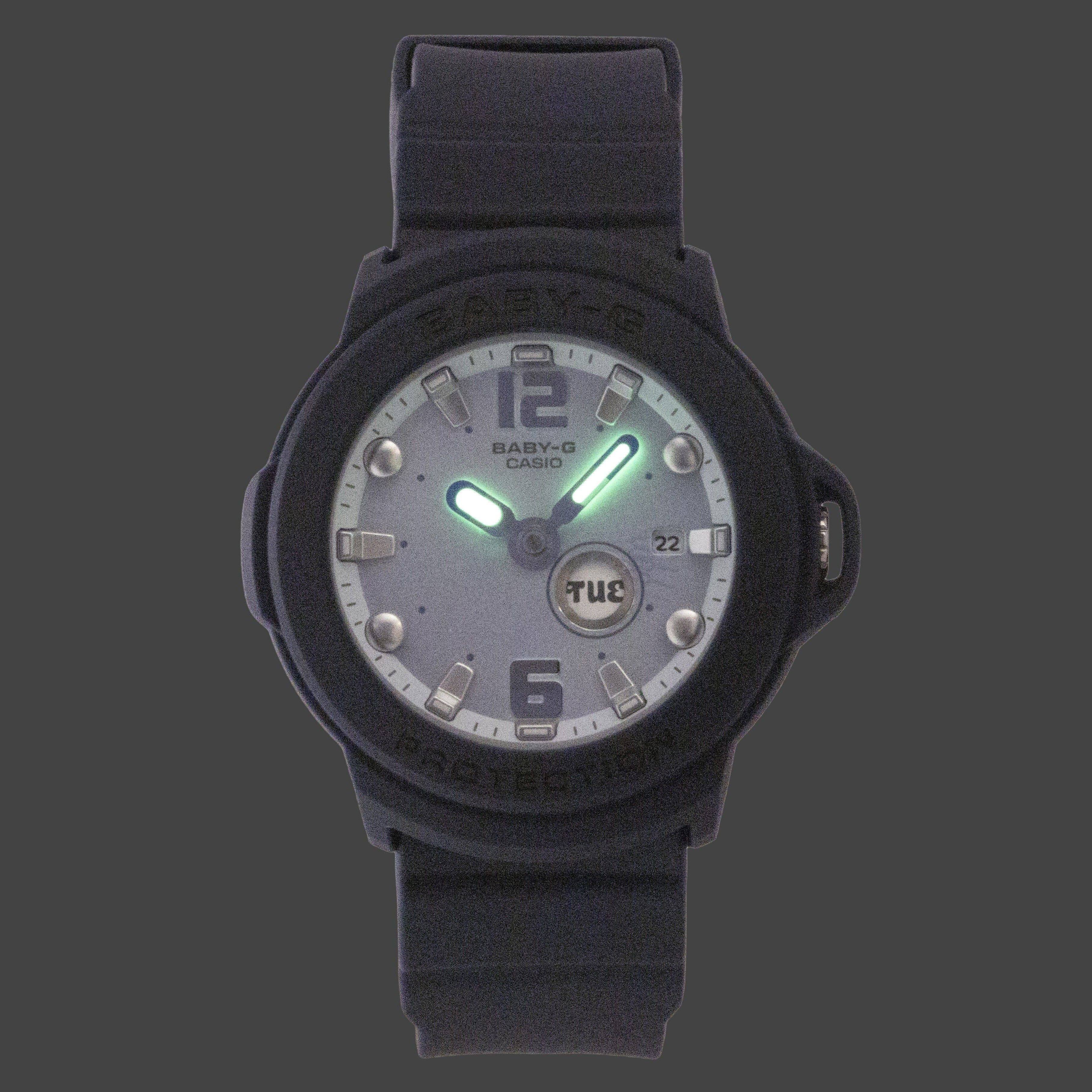 12 BABY-G CASIO  
22  
TUE  
6 PROTECTION