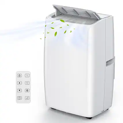 Front. Acekool - 14000 BTU Portable Air Conditioner Up to 750 Sq.Ft Auto-Evaporation & Low Noise.