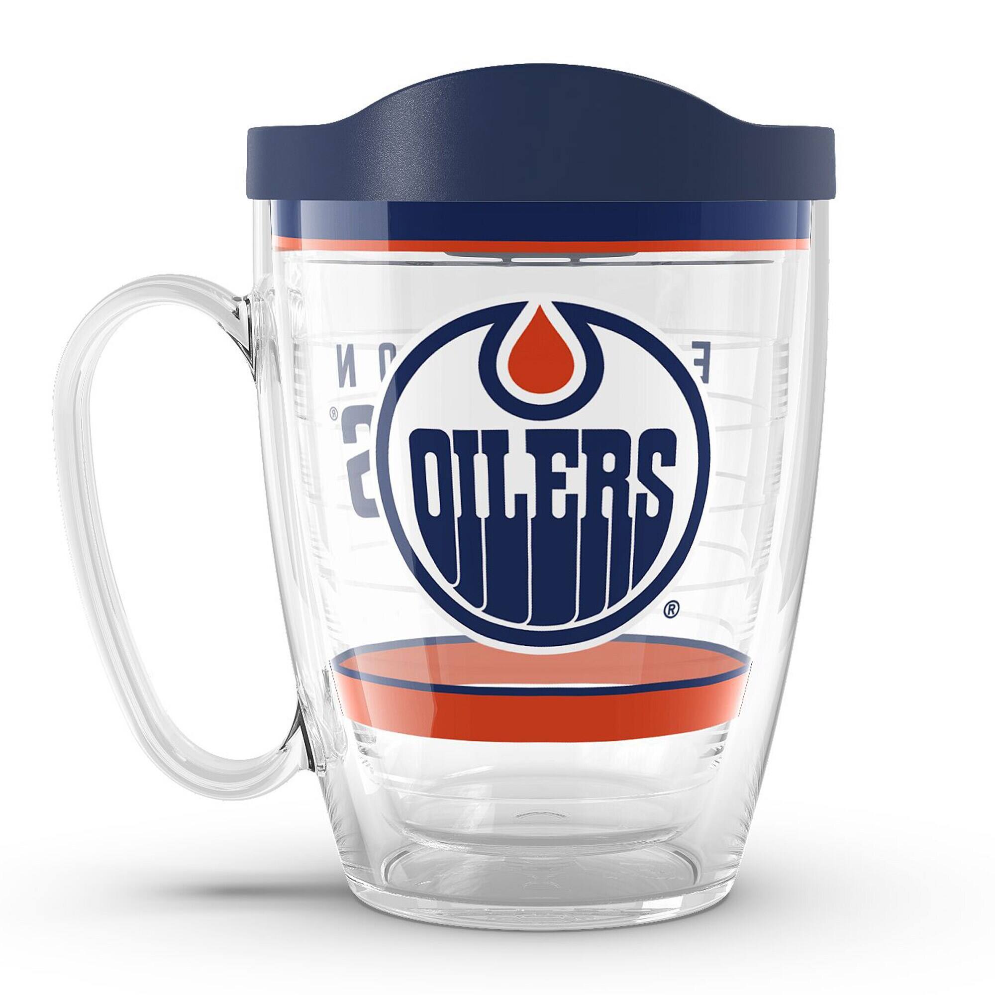 Front. Tervis - Edmonton Oilers 16oz. Tradition Classic Mug - Multicolor.