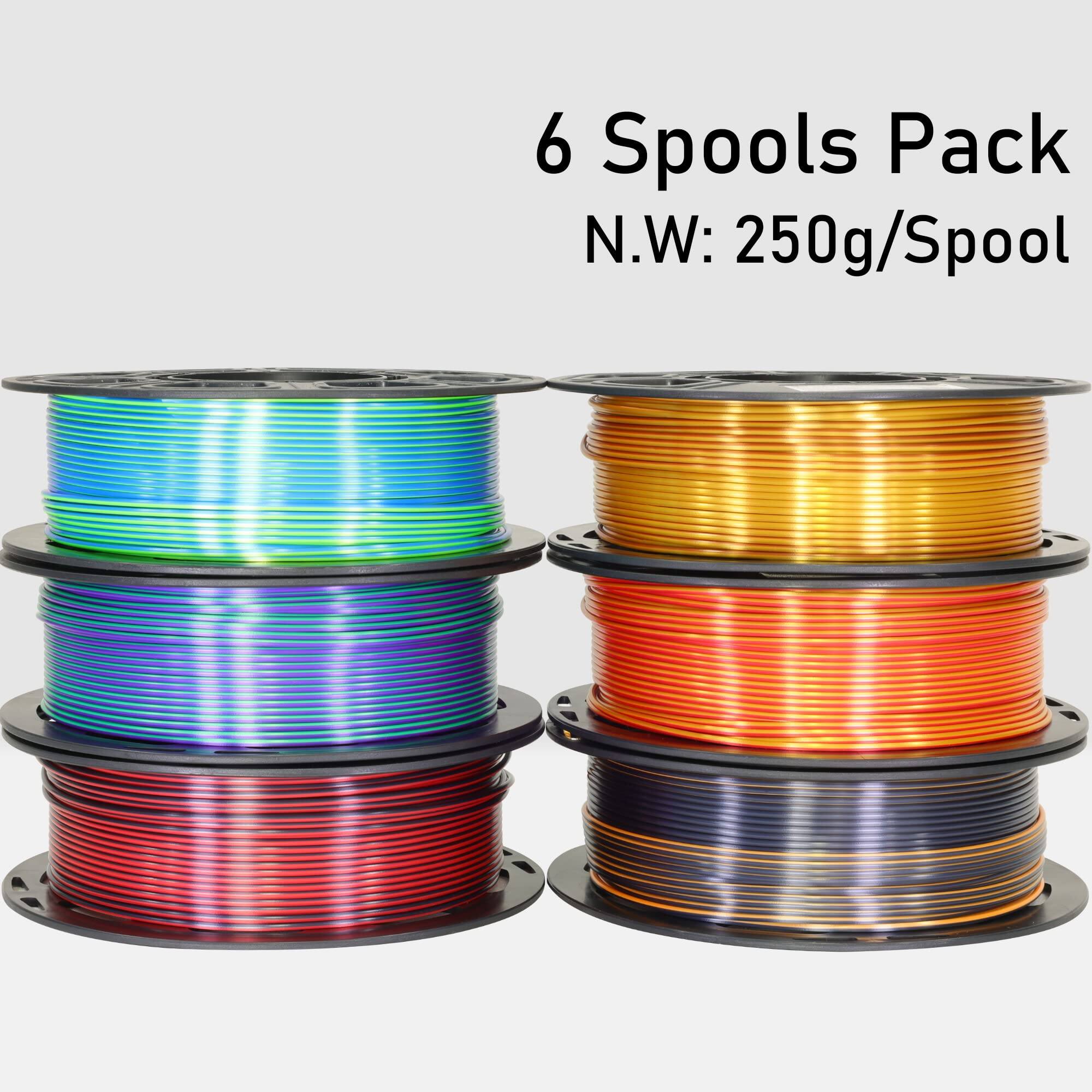 6 Spools Pack  
N.W: 250g/Spool