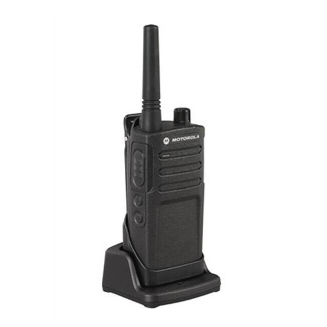Alt View 3. Motorola - 4 x RMU2040 Two way Radio Walkie Talkies (UHF) - Black.