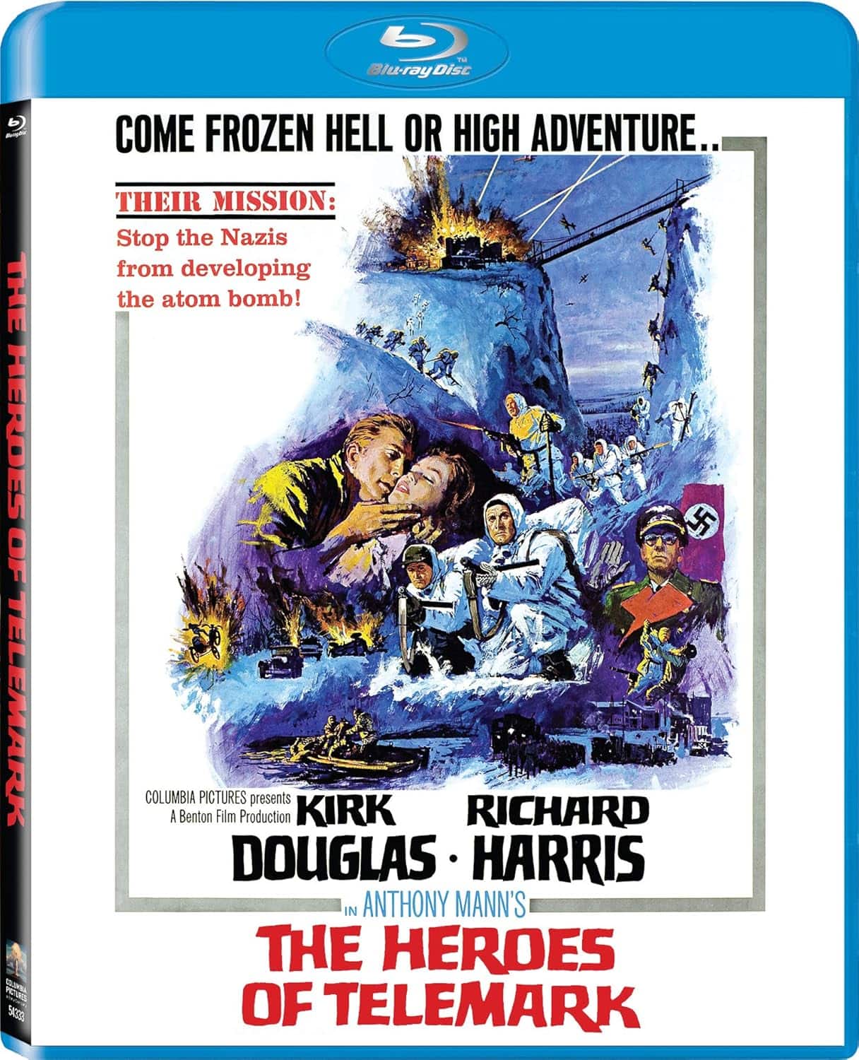 Front. The Heroes of Telemark  - BluRay.