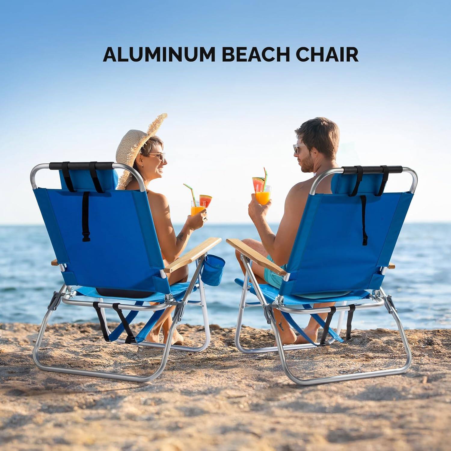 ALUMINUM BEACH CHAIR