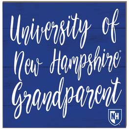 Jardine - New Hampshire Wildcats 10'' x 10'' Grandparent Plaque - Blue