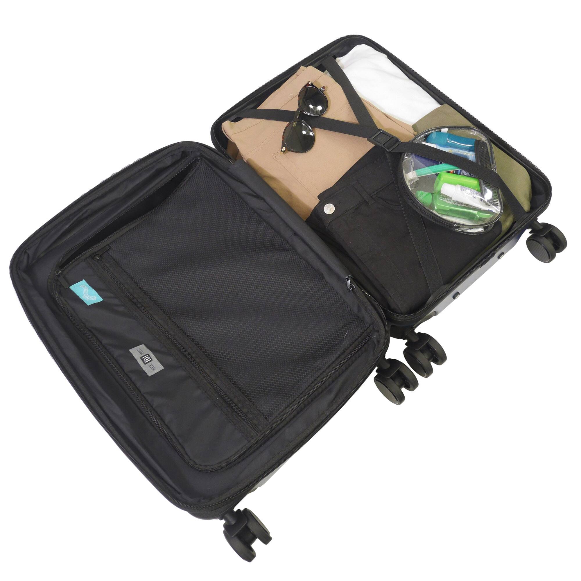 Alt View 2. Ful - Squishmallows 22.5” Patch Hardside Carry-On Spinner - BLUE.