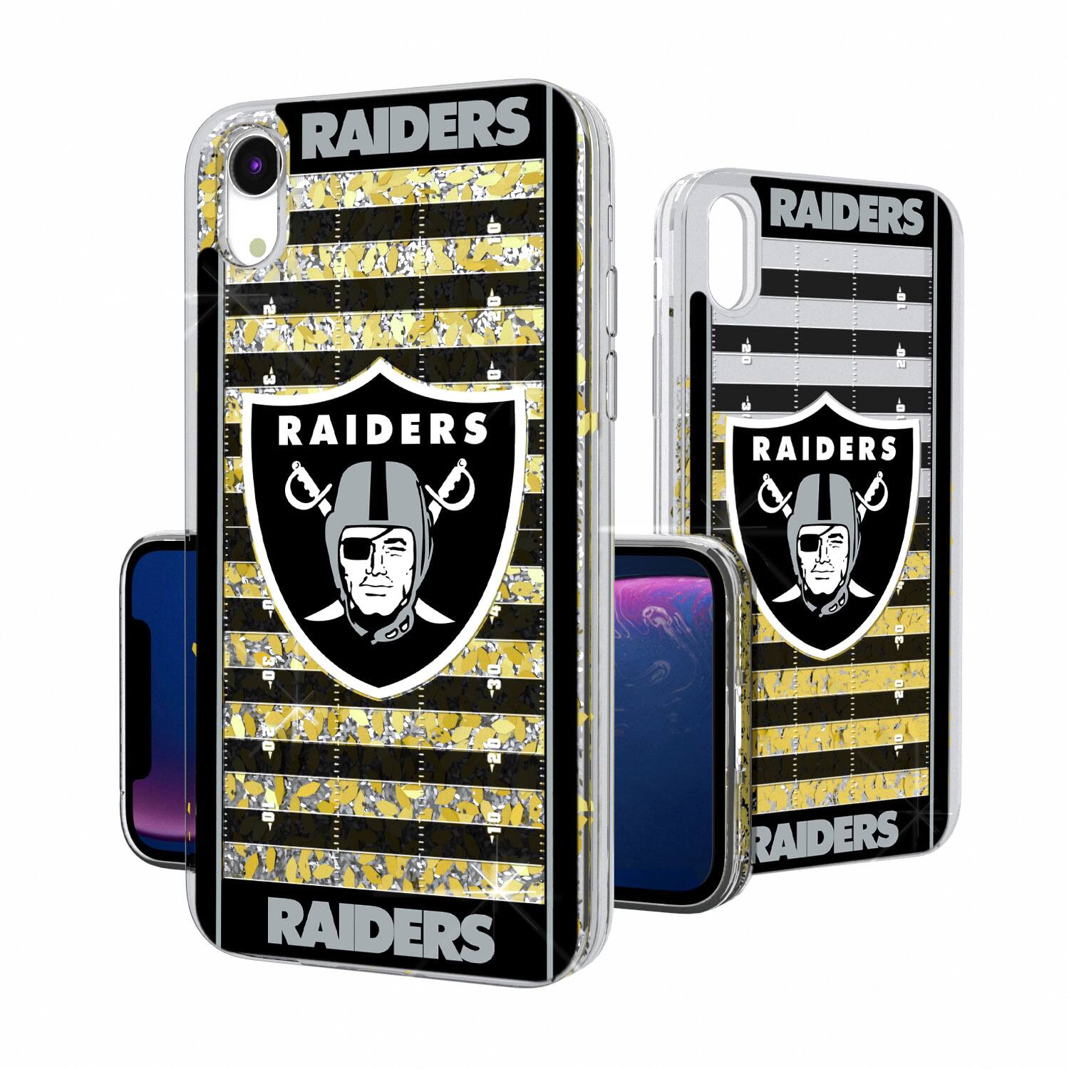 Keyscaper - NFL - Las Vegas Raiders iPhone Field Design Glitter Case - 16 Pro Max - Multicolor price history on PriceWatchPro