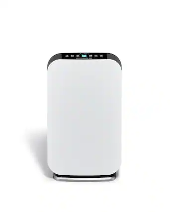 Front. Alen - BreatheSmart 45i 800 SqFt Air Purifier with Fresh HEPA Filter for Allergens, Dust, Odors & Smoke - White.