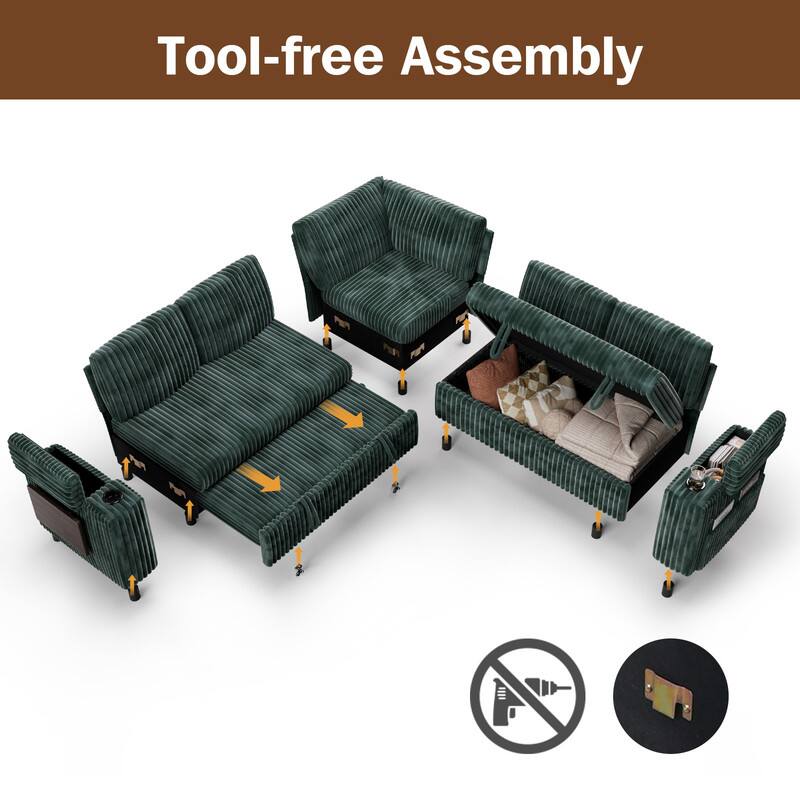 Tool-free Assembly