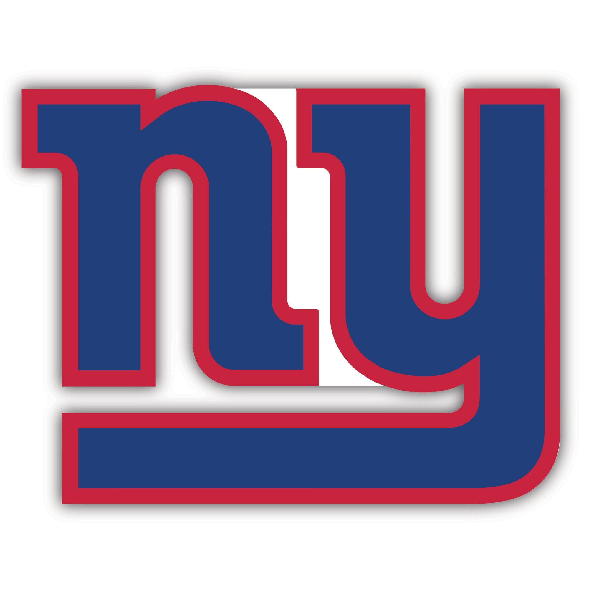 New York Giants 24" Logo Cutout Sign