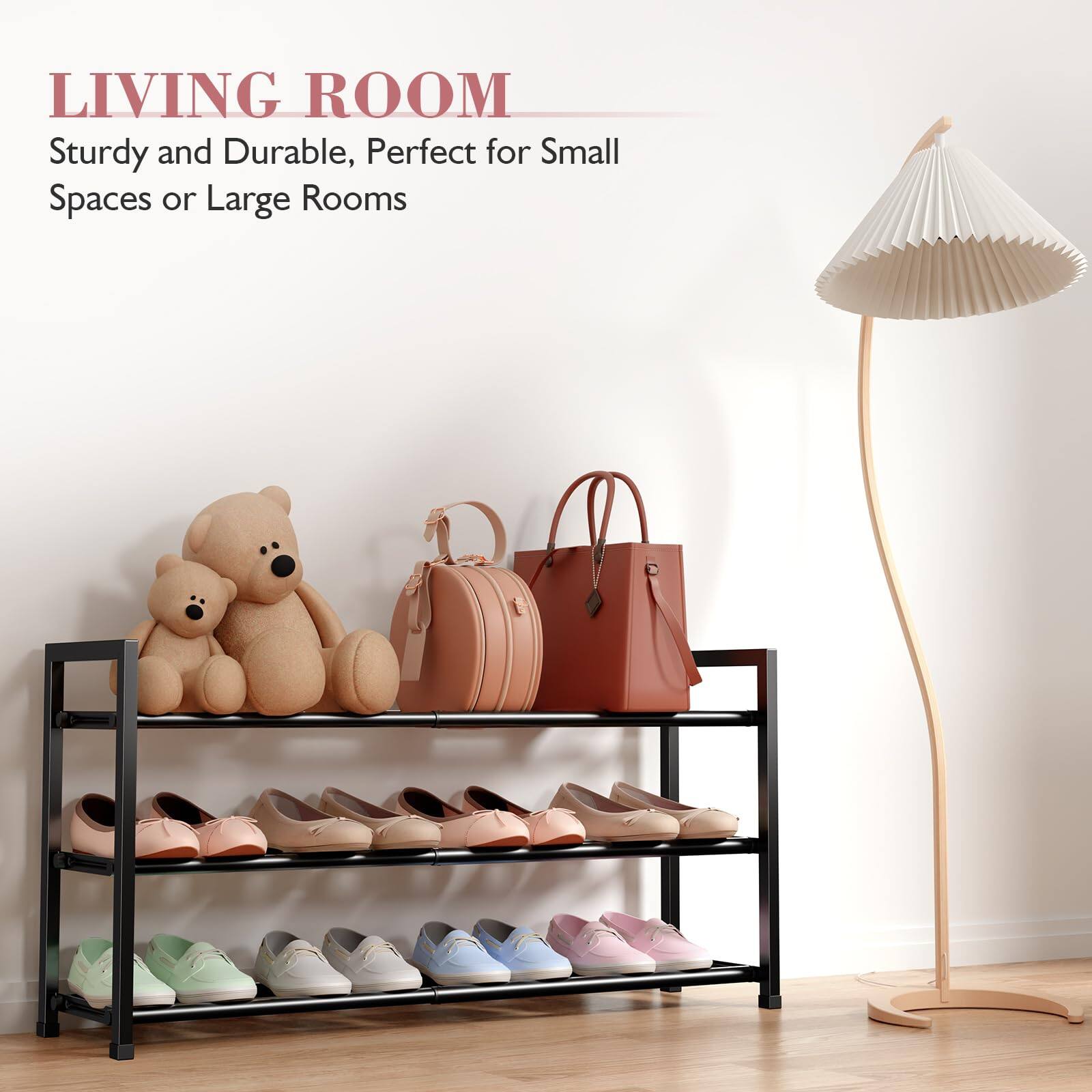 LIVING ROOM  
Sturdy and Durable, Perfect for Small Spaces or Large Rooms