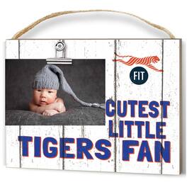 Jardine - SUNY Fashion Institute of Technology Tigers 16" x 22" Cutest Little Weathered Logo Frame - White