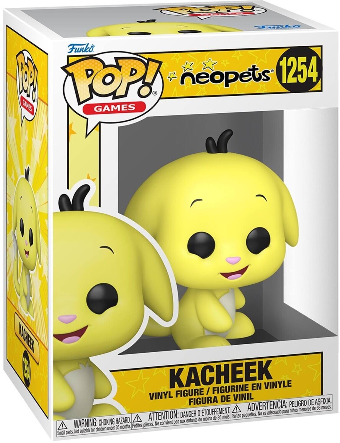 Funko POP! Games 1254 Neopets

Kacheek
Vinyl Figure / Figurine en Vinyle / Figura de Vinil

Warning: Choking Hazard. Small parts. Not suitable for children under 36 months.