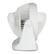 Alt View 8. Black+Decker - 7" Portable Turbo Fan, 3-Speed Personal Desktop Fan with 90° Tilt Head for Bedroom or Office Cooling, BFTU107W - White.