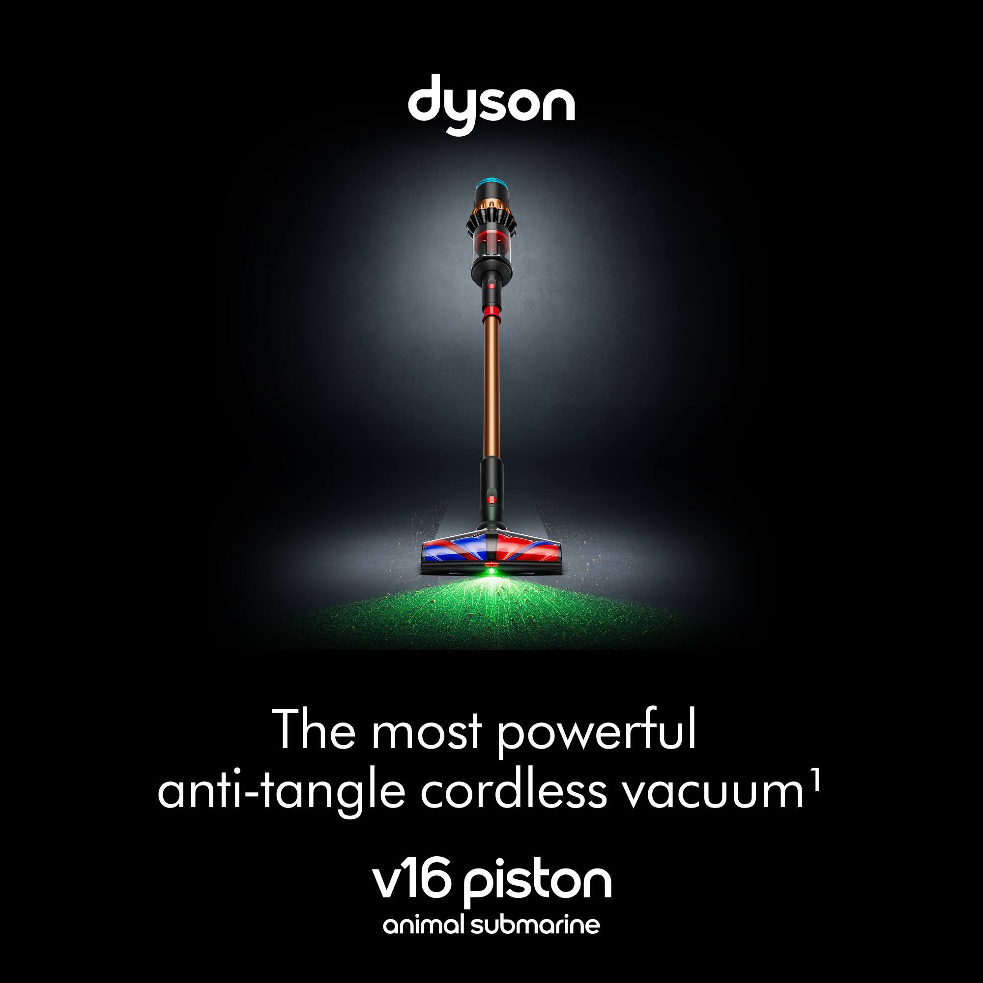 dyson The most powerful anti-tangle cordless vacuum1 v16 piston animal submarine