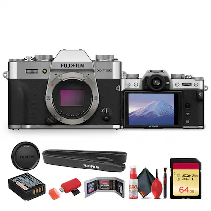 FUJIFILM X-T30 a Ce NLL 4 0 - 1 1G X-TBO CSPIS FUJERLM D - FUJIFILM FR ULTIMA A w Rs FAVE - CLEAM N .. SAVE 4 C V30 U I 64GB GB