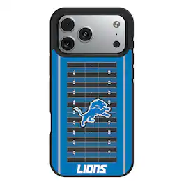 Keyscaper - NFL - Detroit Lions Bump Case with 8.2ft Drop Protection - 15 - Multicolor
