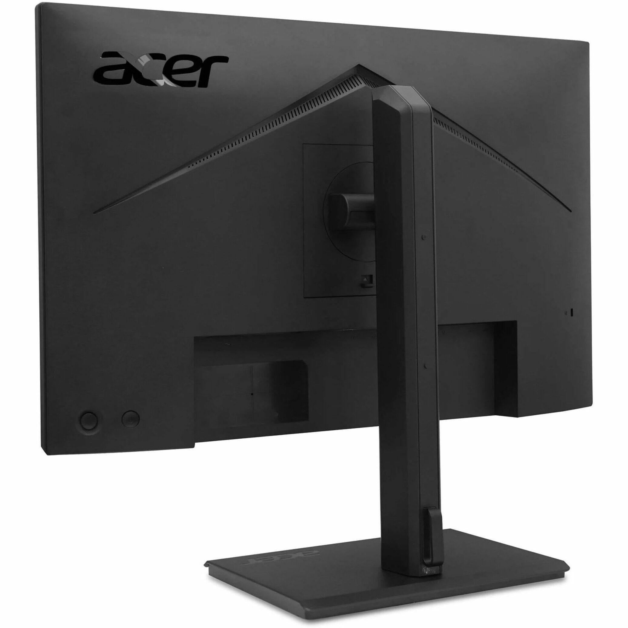 Alt View 17. Acer - Vero 27" LCD Monitor (VGA, HDMI) - Black.