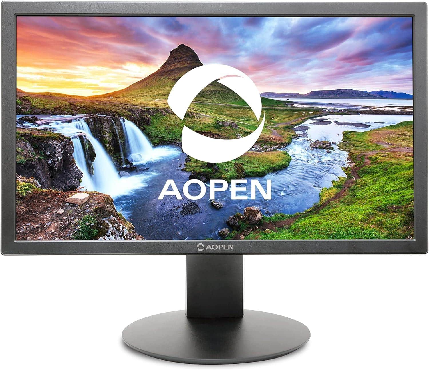 Acer - Refurbished Excellent - Refurbished AOPEN 20E0Q BI 20" LCD Monitor 75Hz 1600x900 TN Panel 5ms Response Time HDMI VGA - Black