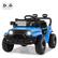 Front. Costway - Costway 12V Kids Ride on Truck Car Battery Powered Electric Vehicle with Remote Control - Blue.