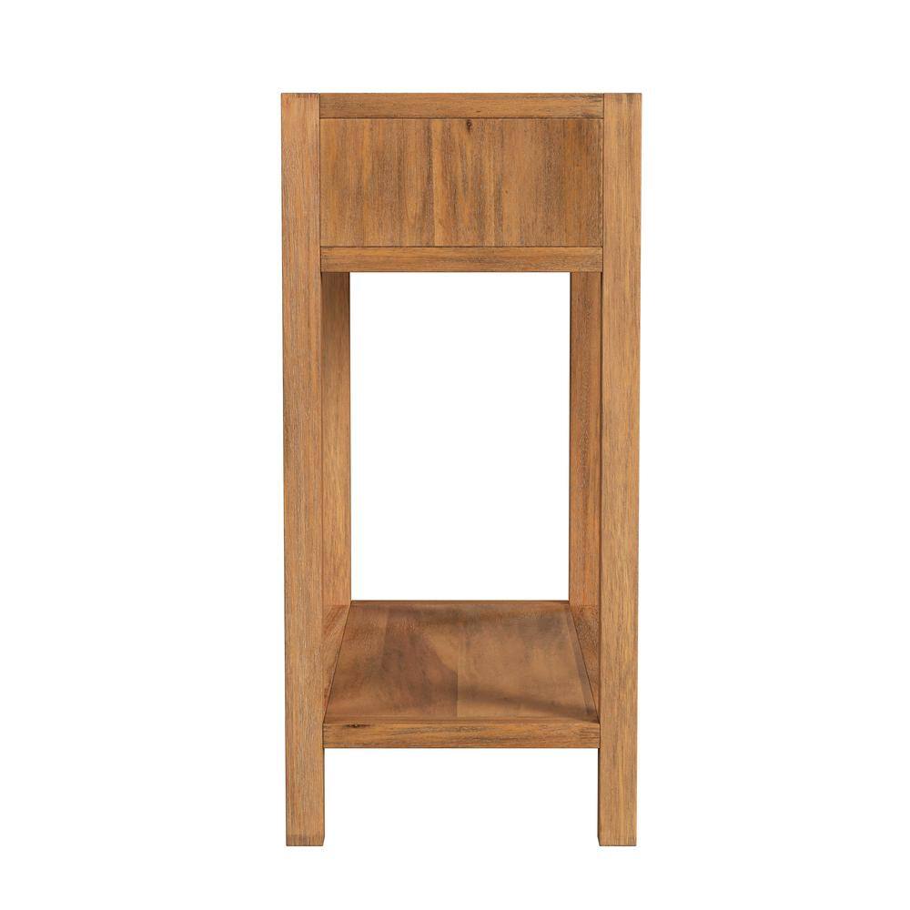 Alt View 1. Butler Specialty - Lark 30" Wood 1-Drawer Nightstand - Light Brown.