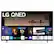 Angle. LG - 86" Class 80 Series QNED 4K UHD Smart webOS TV - Black.