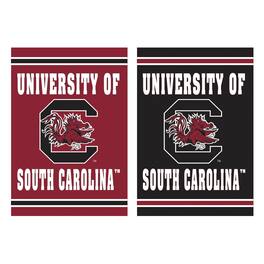 Evergreen Enterprises - South Carolina Gamecocks 12.5" x 18" Double-Sided Embossed Suede Garden Flag - Multicolor