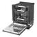 Alt View 16. LG - FlushFit 24" Top Control Smart Built-In Stainless Steel Tub Dishwasher with 3rd Rack, 1-Hour Wash & Dry Cycle and 42dBA - Black Stainless Steel.