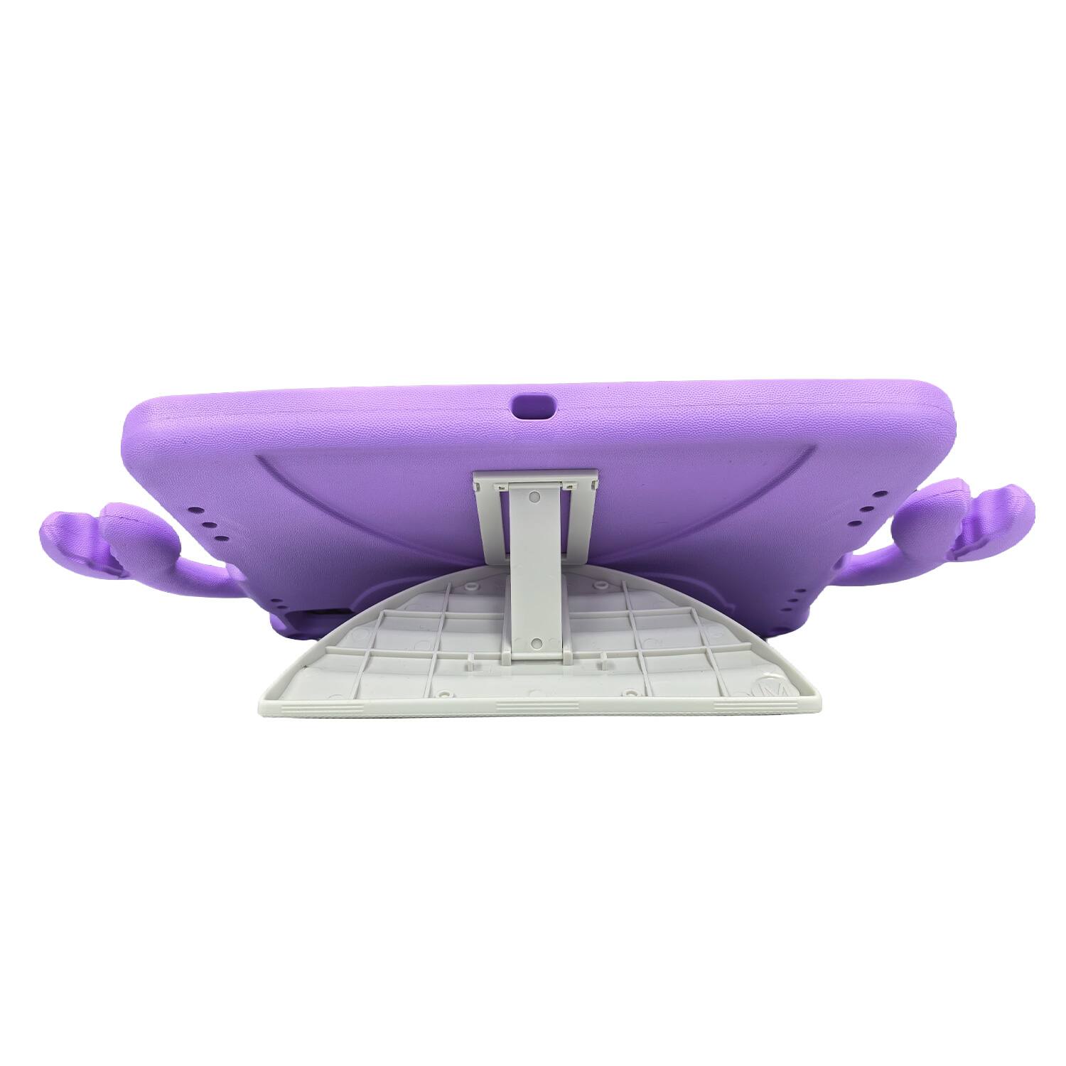 Alt View 7. Dteck - Shockproof Cartoon Case for Apple iPad (10th Generation) 10.9" 2022, Soft TPU Protective Cover with Integrated Stand - Lightpurple.