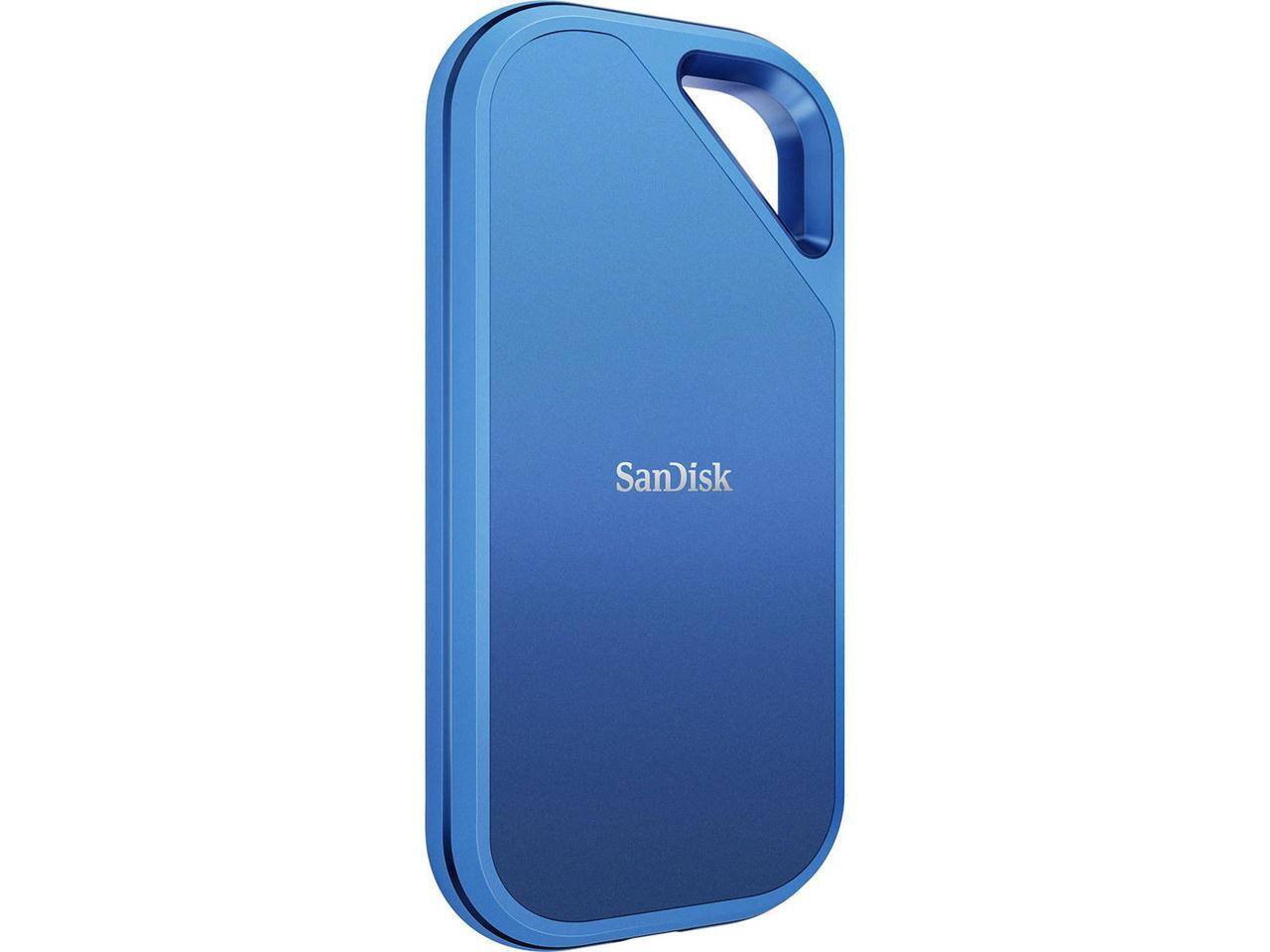 Front. SanDisk - SanDisk Creator Series Pro 4TB USB 3.2 Gen 2x2 Portable SSD #SDSSDE81C-4T00-G25.