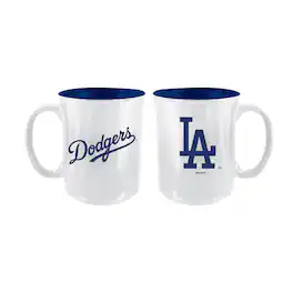 The Memory Company - Los Angeles Dodgers 2-Pack 15oz. Iridescent Ceramic Mug Set - Multicolor