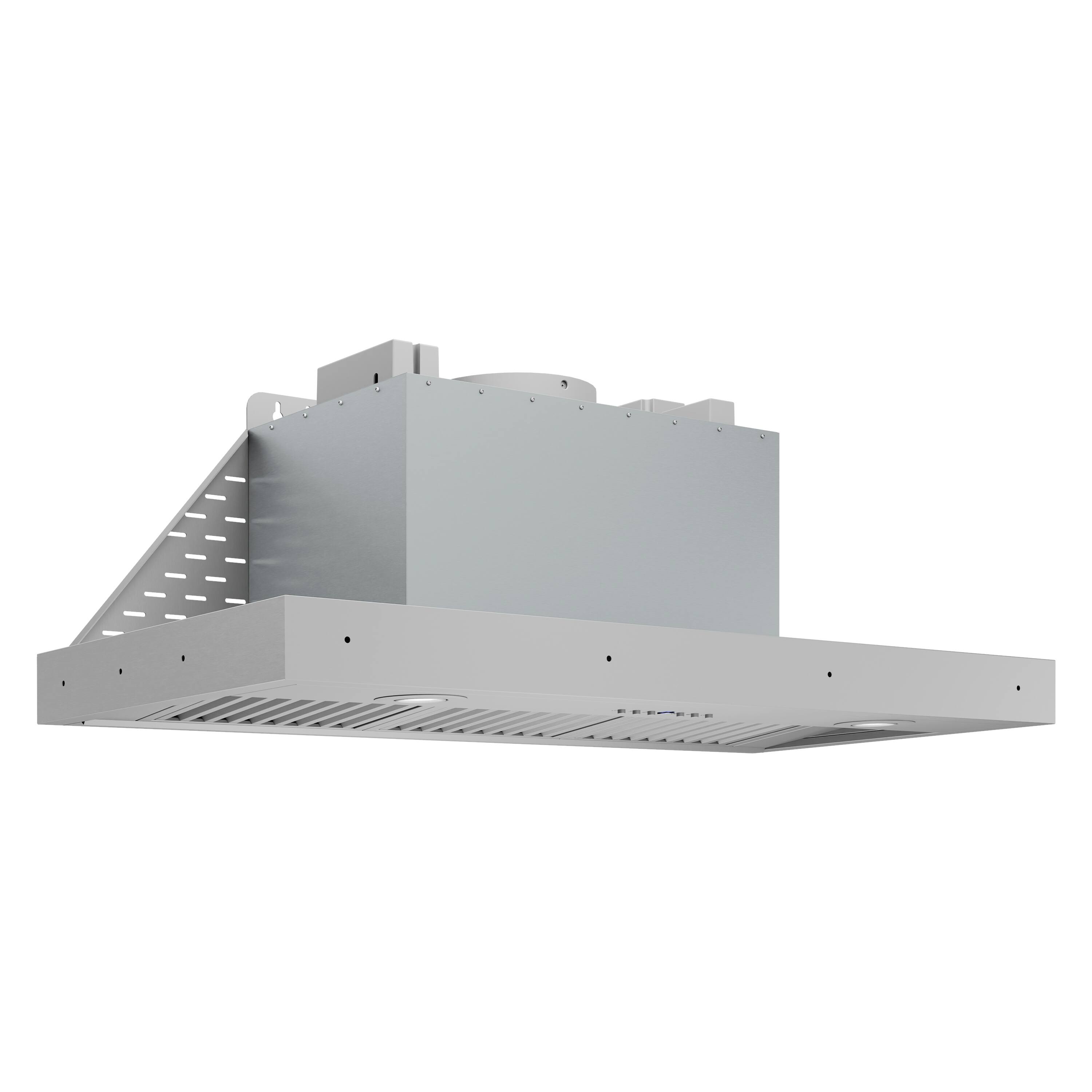 Alt View 3. ZLINE - ZLINE 40 in. DuraMount™ Ducted Wall Mount Range Hood Insert in Stainless Steel - Stainless Steel.
