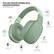 Pulse-Wave Wireless Headphones with Bass Boost, High Quality Sound, True Wireless, Ultra Bass Boosted, Easy Pairing, Voice Control, Free Calling, Long Battery Life, Type-C Port, Headphones Jack Type 3.5mm.
