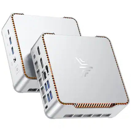 Front. Kamrui - H2 Mini Gaming PC - Intel Core i7 14650HX Mini PC (16C/24T, up to 5.2GHz) 32GB RAM 1TB SSD WiFi6 BT5.2.