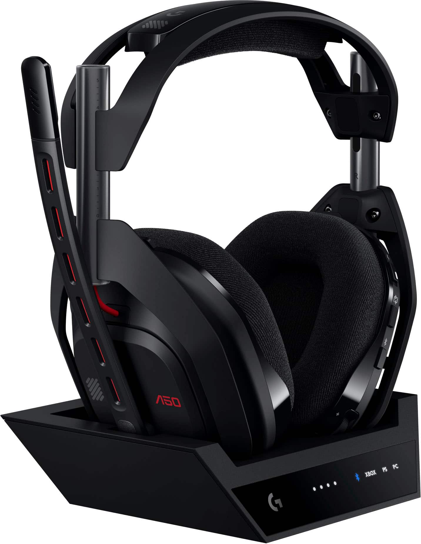 The text on the image is "A50 2.0 7.1 Surround Sound Gaming Headset".