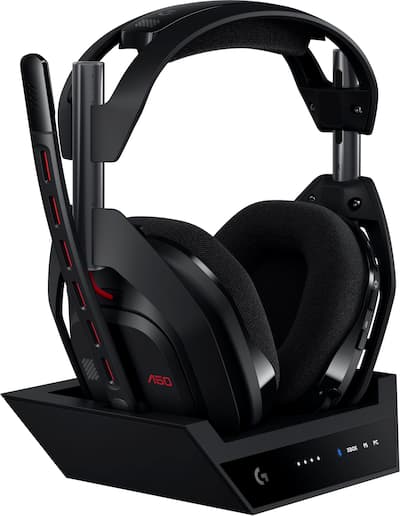 Logitech A50 LIGHTSPEED Wireless Gaming Headset + Base Station Logitech A50 LIGHTSPEED Wireless Gaming Headset + Base Station