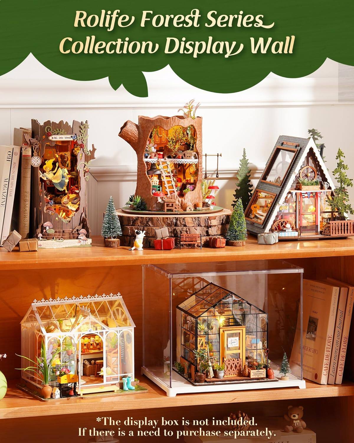 Rolife Forest Series Collection Display Wall

*The display box is not included. If there is a need to purchase separately.