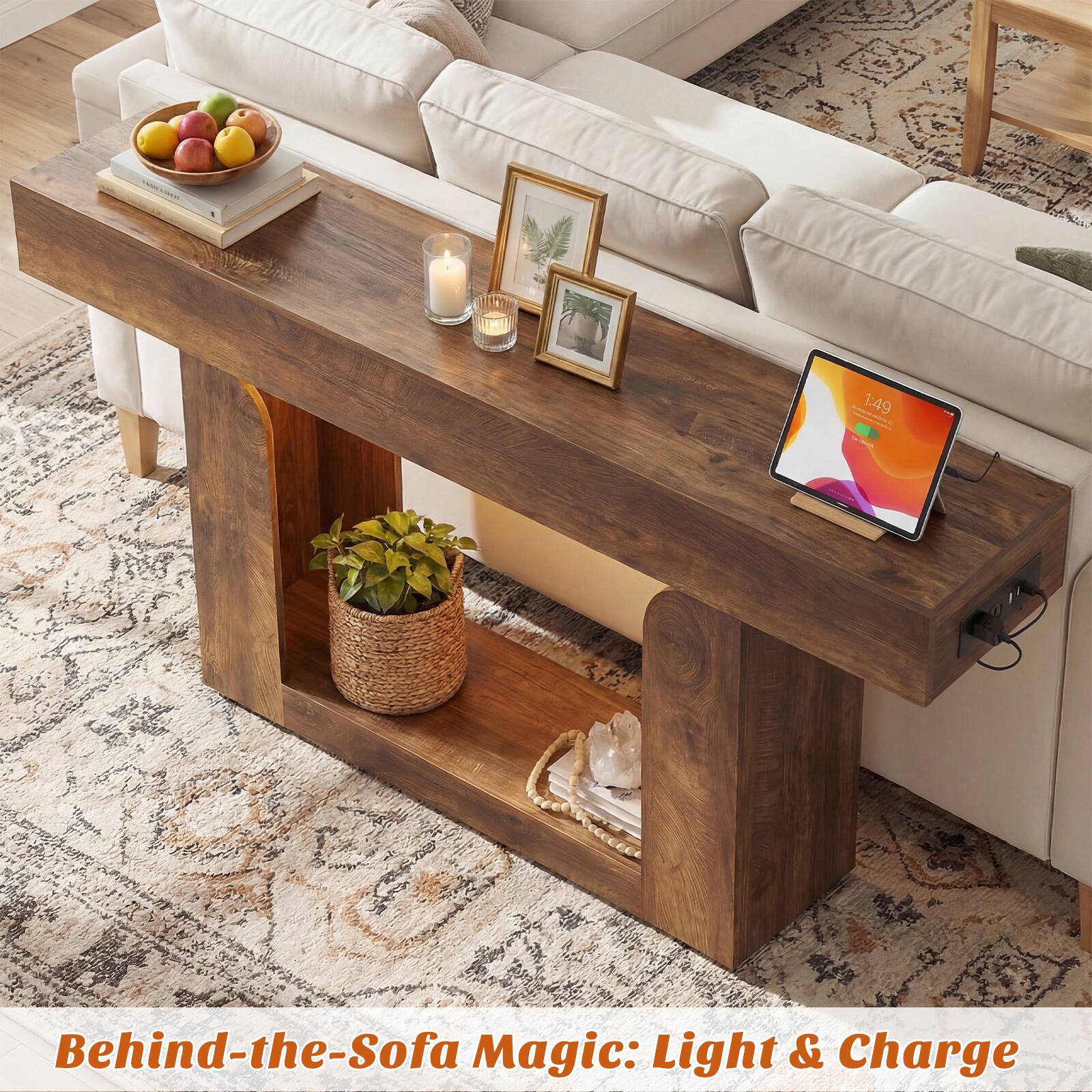 Behind-the-Sofa Magic: Light & Charge