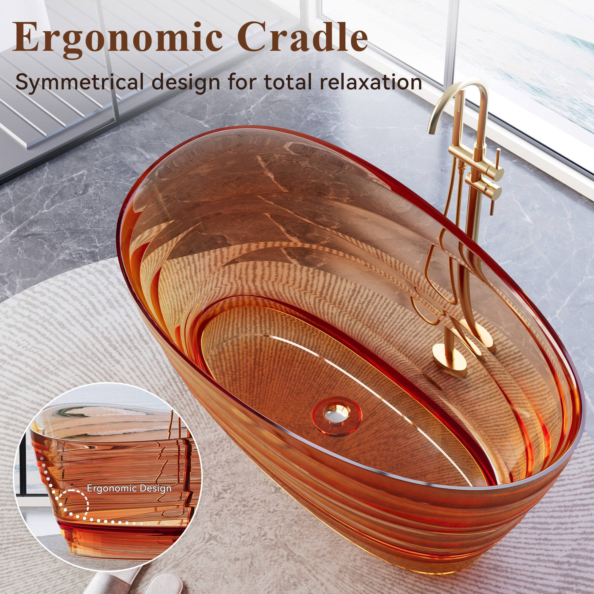 Ergonomic Cradle  
Symmetrical design for total relaxation  
Ergonomic Design