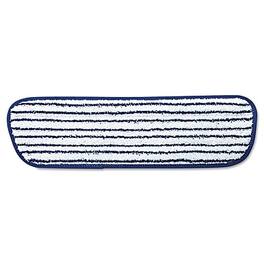 RubberMaid - Commercial Microfiber Finish Pad Pack of 6 - Blue/White