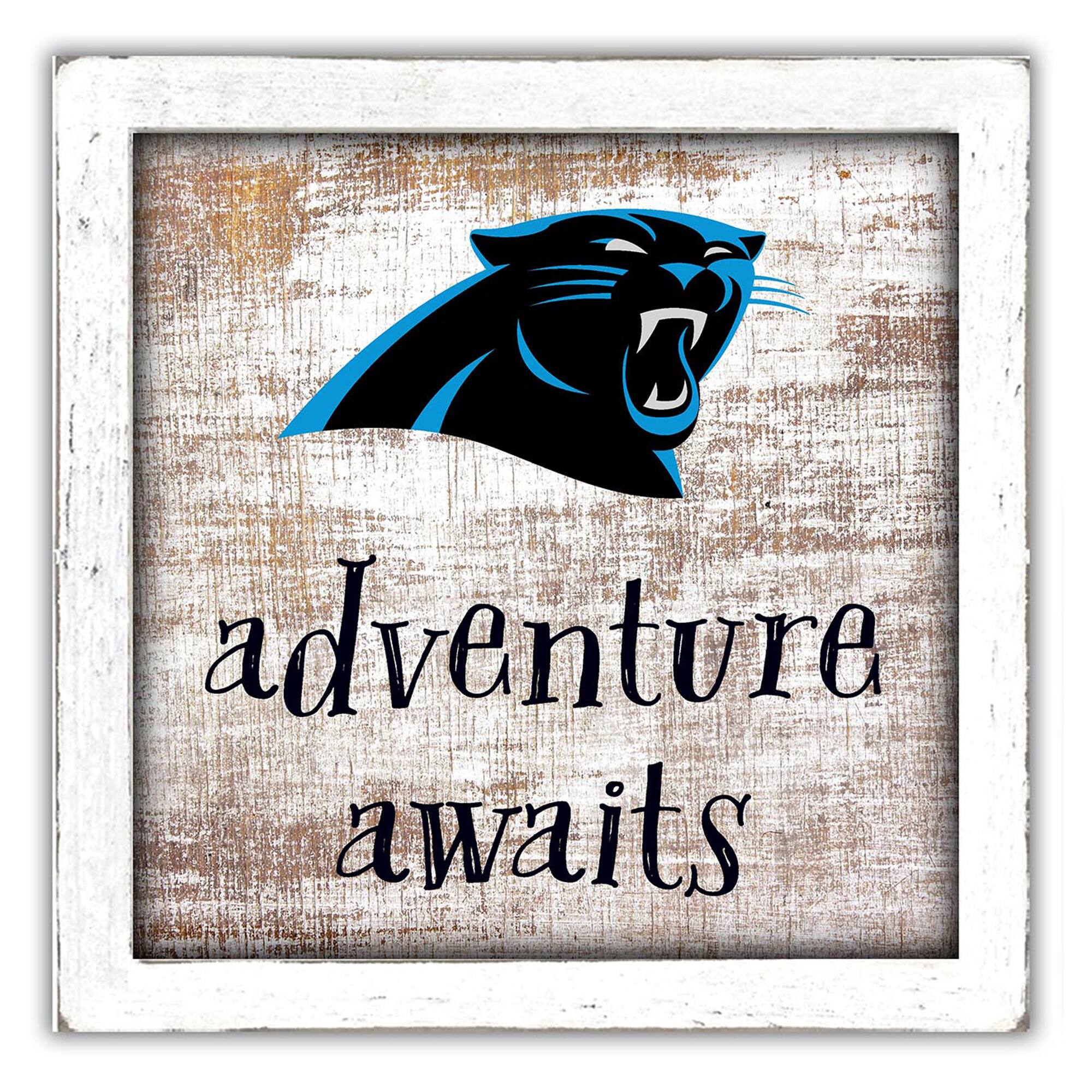 Carolina Panthers 14'' x 13'' Adventure Awaits Money Box