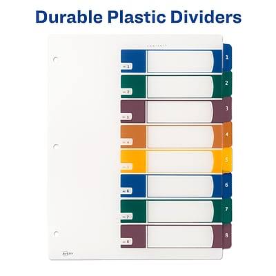 Durable Plastic Dividers

1 2 3 4 5 6 7 8