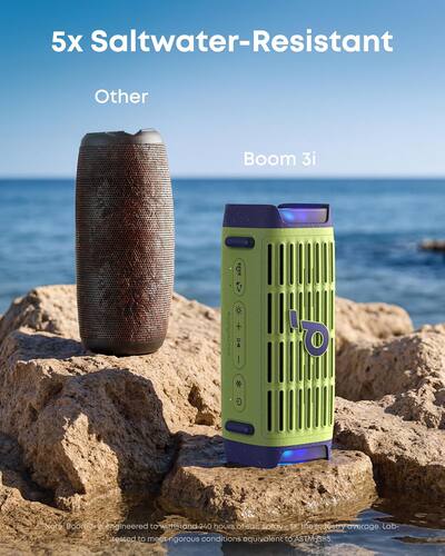 Soundcore Boom 3i by Anker, Rugged Outdoor Speakers, IP68 Soundcore Boom 3i by Anker, Rugged Outdoor Speakers, IP68