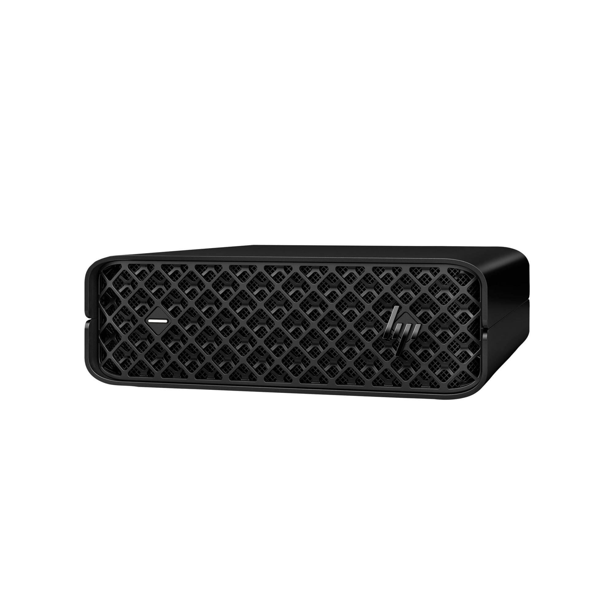 Angle. HP - HP Z2 Mini G9 Workstation - Core i5 14th Gen i5-14500 - 16 GB - 512 GB SSD - Mini PC - Smart Buy - Intel Chip - Windows - Black.