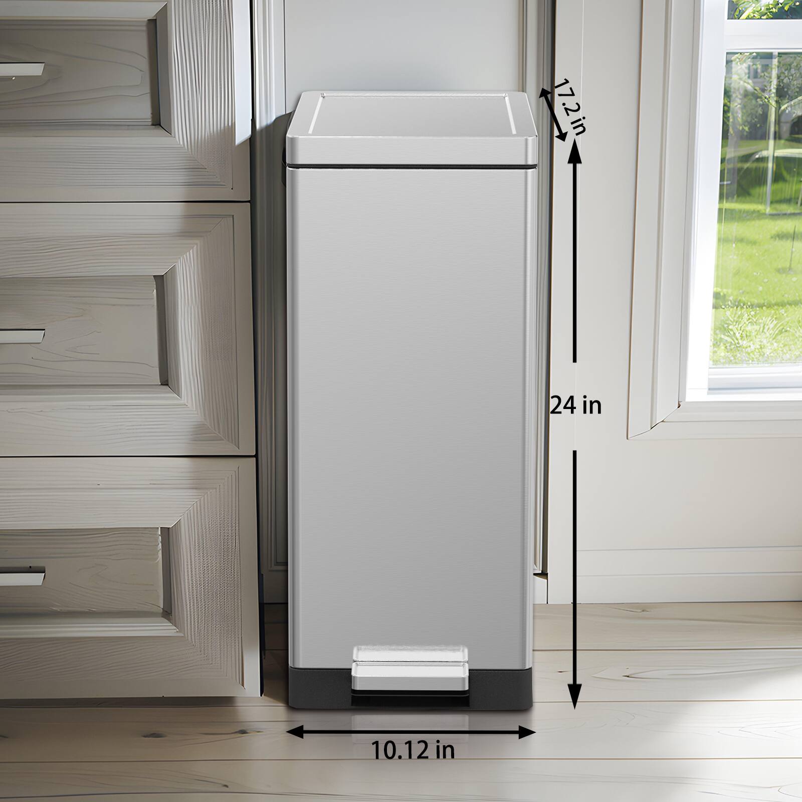 17.2 in  
24 in  
10.12 in