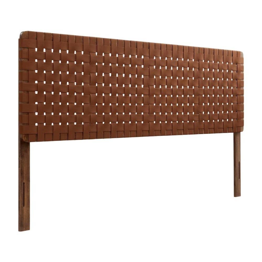 FurniFact - Vegan Leather King Headboard withDesign and Durable Frame - Brown price history on PriceWatchPro
