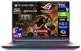 ASUS - G18 G815LW-G18.U95080 Eclipse Gaming Laptop, Ultra 9- 275HX, 32GB, 2TB SSD, 18" (2560x1600), RTX 5080, Win 11 Pro - Eclipse Gray