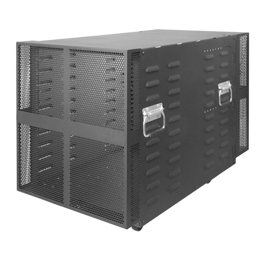 RackSolutions 12U Portable Server Rack Black RACK-117-12 - Best Buy