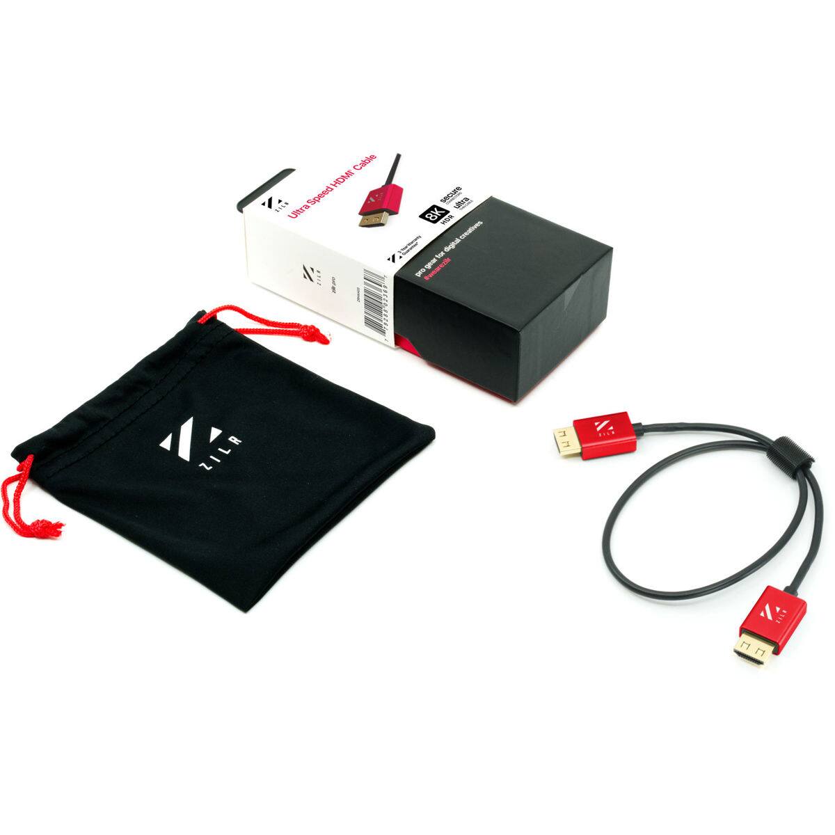 Cable HDMI 6112 Ultra Speed  
secure ultra 8K HDR digital creatives for pro 20,000 gear  
ZILR
