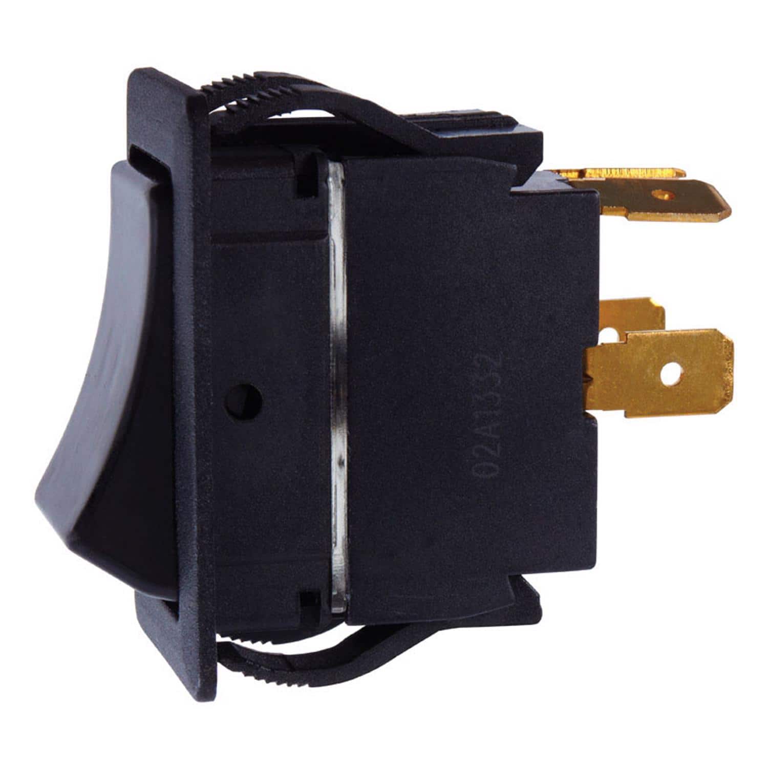Jandorf - 20 amps Double Pole Rocker Power Tool Switch 1 pk - Black